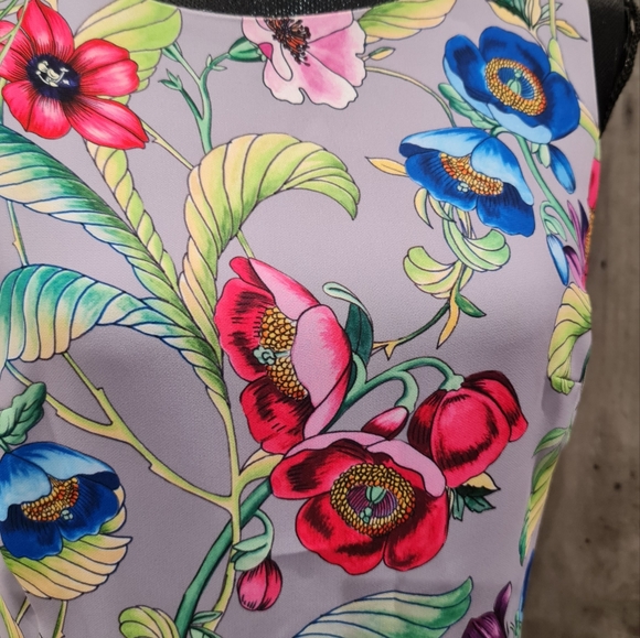 ANN TAYLOR FLORAL DRESS SIZE 6 EUC - Picture 3 of 7